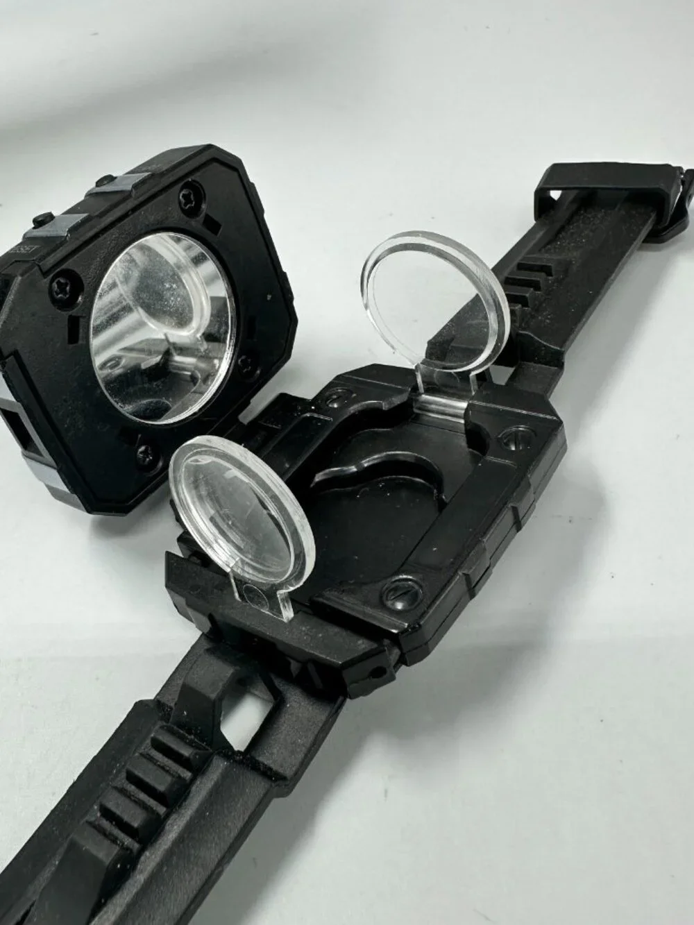 SpyX 6-in-1 Spy Toy Watch Kids Digital Wristwatch LED Light Telescope